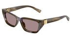 Dolce & Gabbana DG4532 3447LA Striped Olive