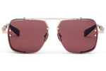 BALMAIN LEGEND GLD - BRN 6213 - 12k Gold - Chrystal Brown - Chocolate Brown Lenses