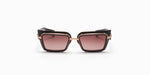 BALMAIN ADMIRABLE BPS-130D 52 - Matte Black- Rose Gold w/ Dark Rose to Light Rose Polar Lenses - AR
