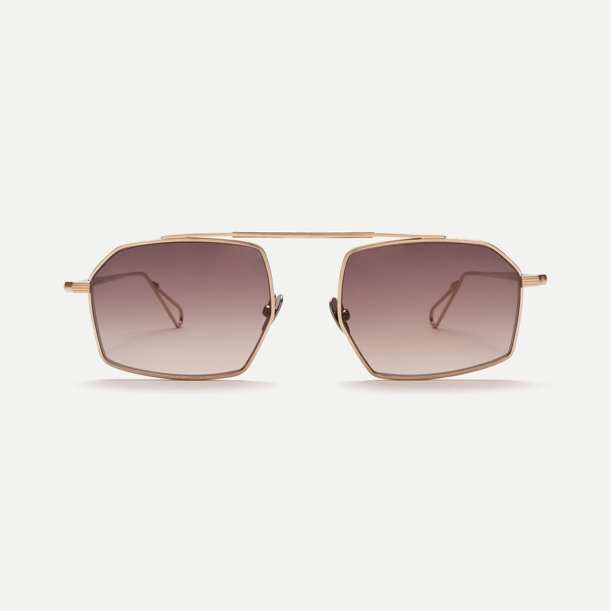 AHLEM EYEWEAR Royale Sun GGBR-NA 5119 - Grey Gold Brushed/ RAIN GRADIENT