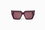 BALMAIN B - FAME BPS-193C BDX - GLD 54-15 - Bordeaux - 18k Gold - Dark Chocolate Lenses