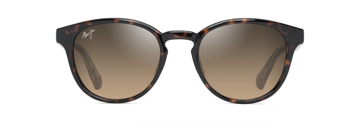 MAUI JIM Hiehie 10 5020 - Shiny Dark Havana w/Trans Yllw