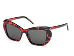 CHRISTIAN LOUBOUTIN LB0011 54A 5316 - red havana / smoke