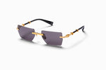 BALMAIN PIERRE BPS-150E 53 - Gold - Black w/ Dark Grey - AR