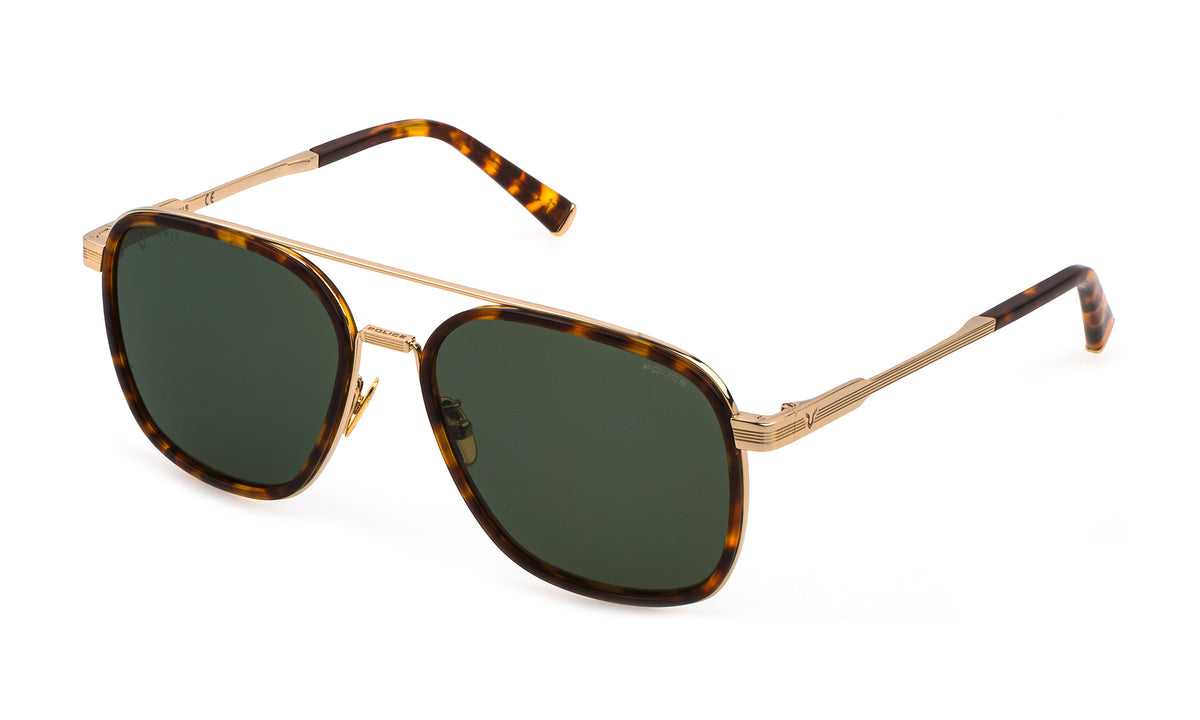 POLICE sPLC 49 09HW 58-17 - LIGHT HAVANA