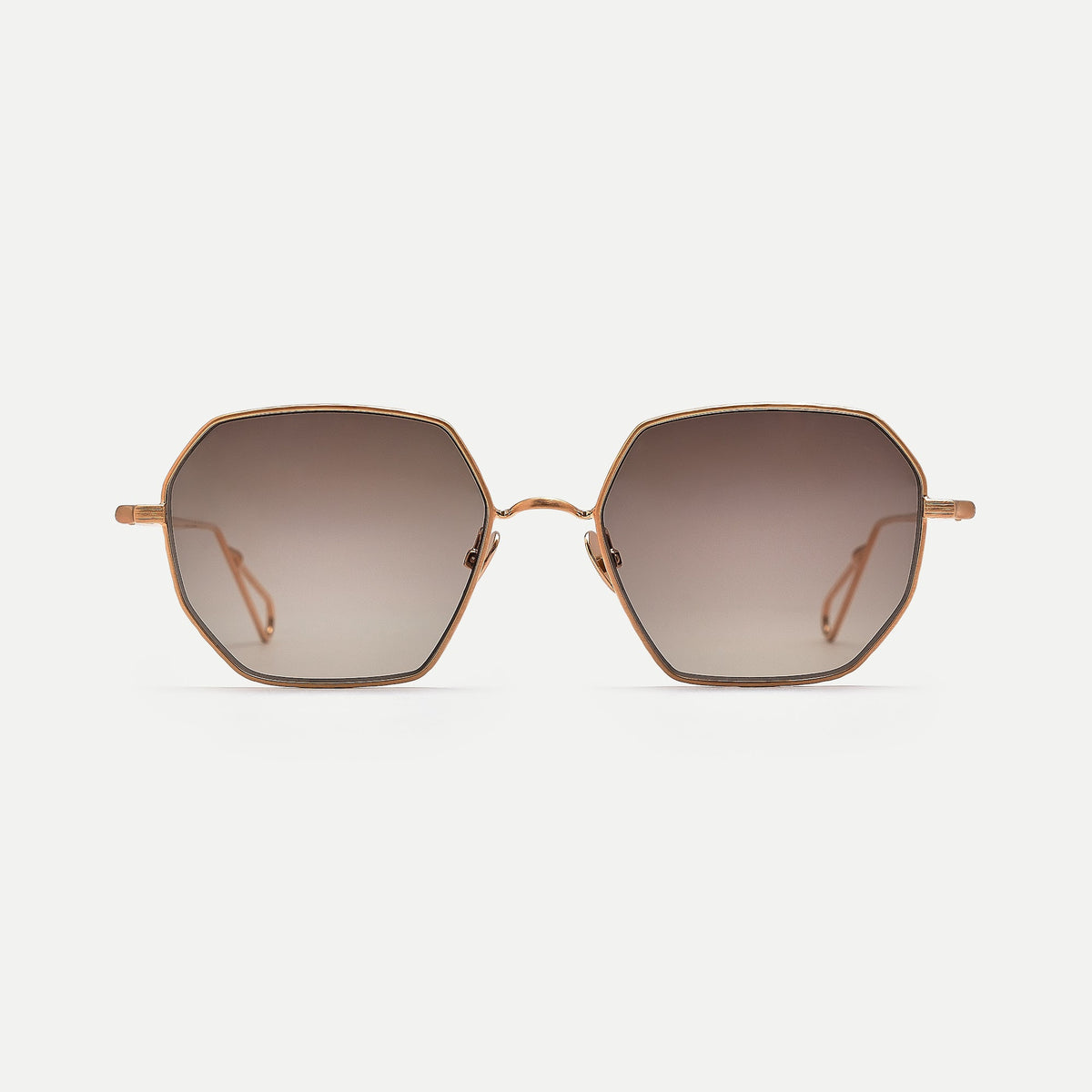 AHLEM EYEWEAR Reaumur Sun ROSE GOLD 54-17 - Rose Gold Brushed