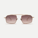 AHLEM EYEWEAR Royale Sun GGBR-NA 5119 - Grey Gold Brushed/ RAIN GRADIENT
