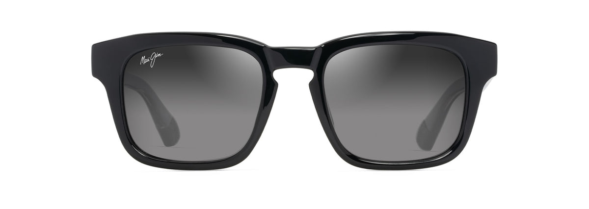 MAUI JIM Maluhia 14 5220 - Shiny Black w/Trans Light Grey