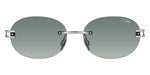 CAZAL 7118/3 002 56-17 - blk/silver