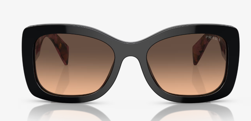 PRADA 0PR A08S 12O50C - Mahogany